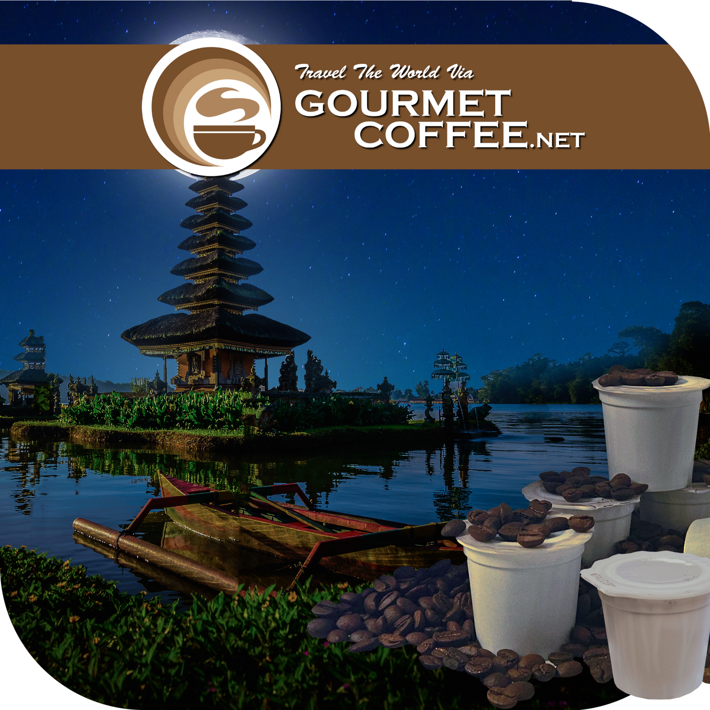 Bali Blue Moon Coffee Pods
