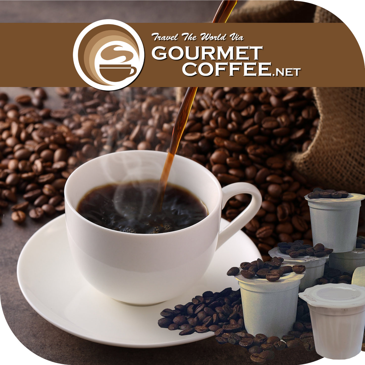 Conventional Flavored Coffee Pods, 24 Count Variety Pack