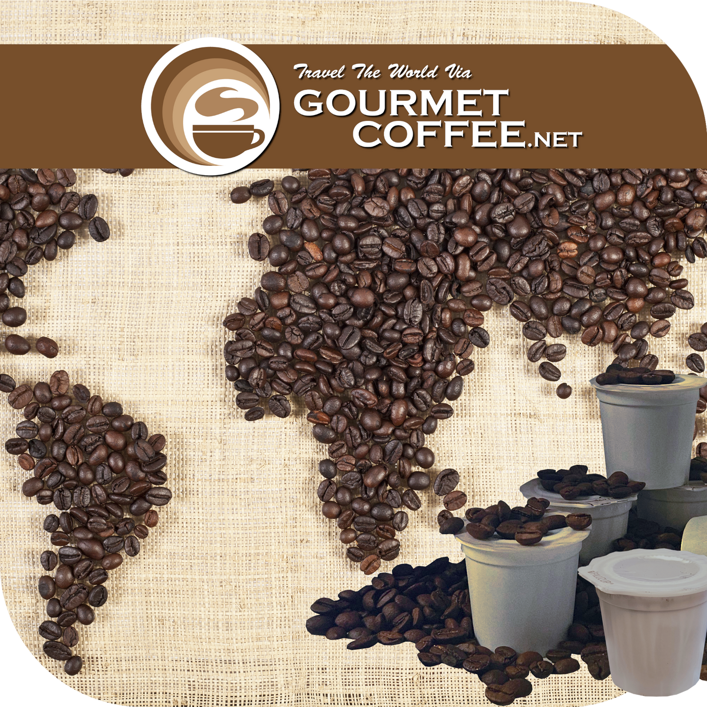 Direct Trade Coffee Pods, 24 Count Variety Pack