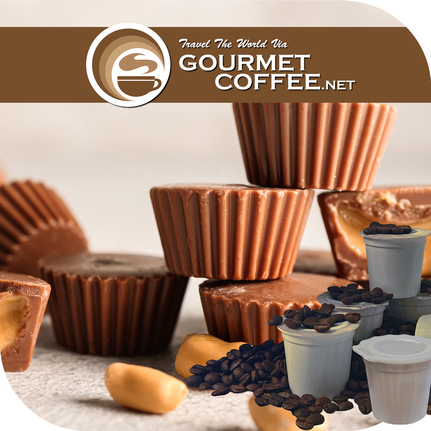 Peanut Butter Chocolate Pods