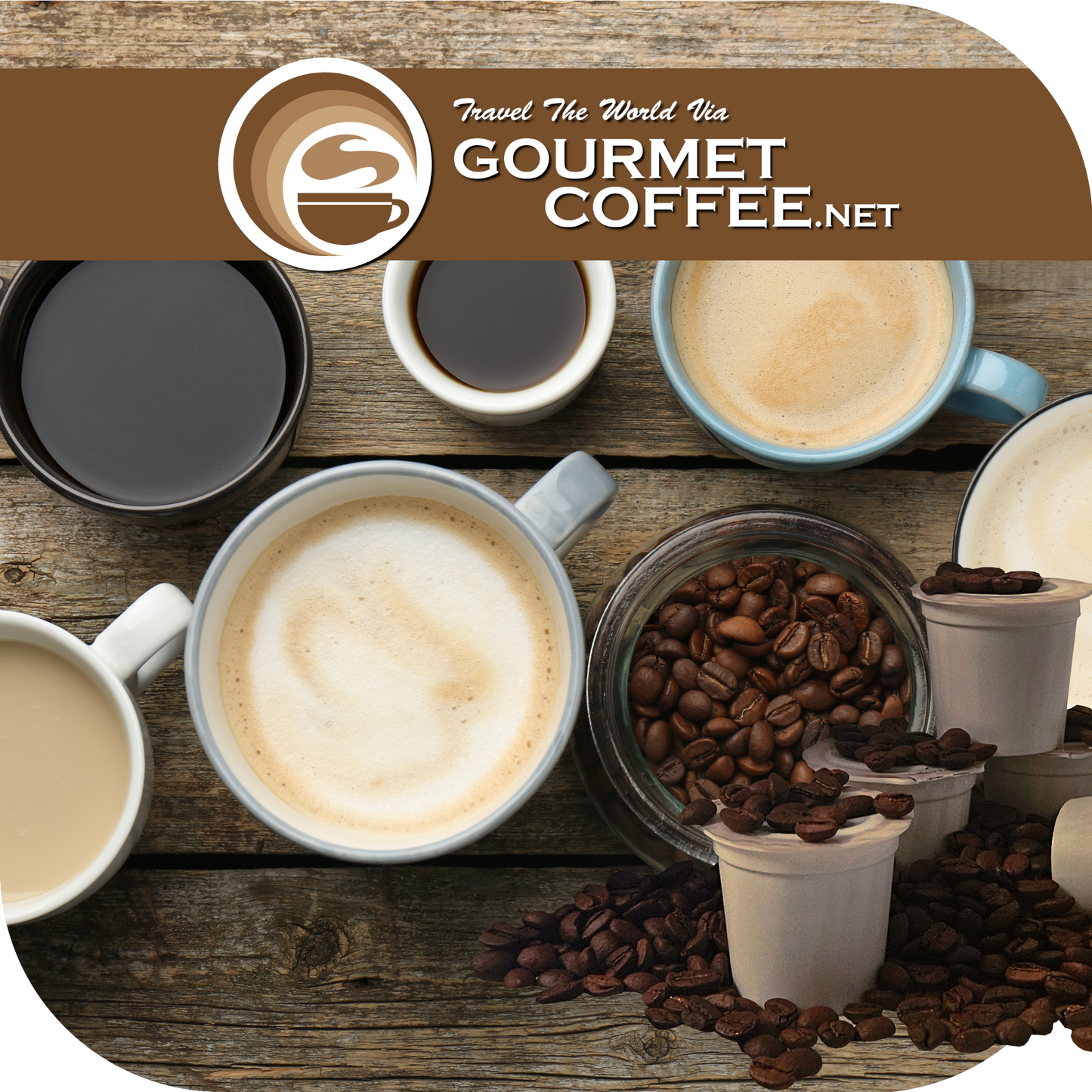 Premium Coffee Pods, 24 Count Variety Pack