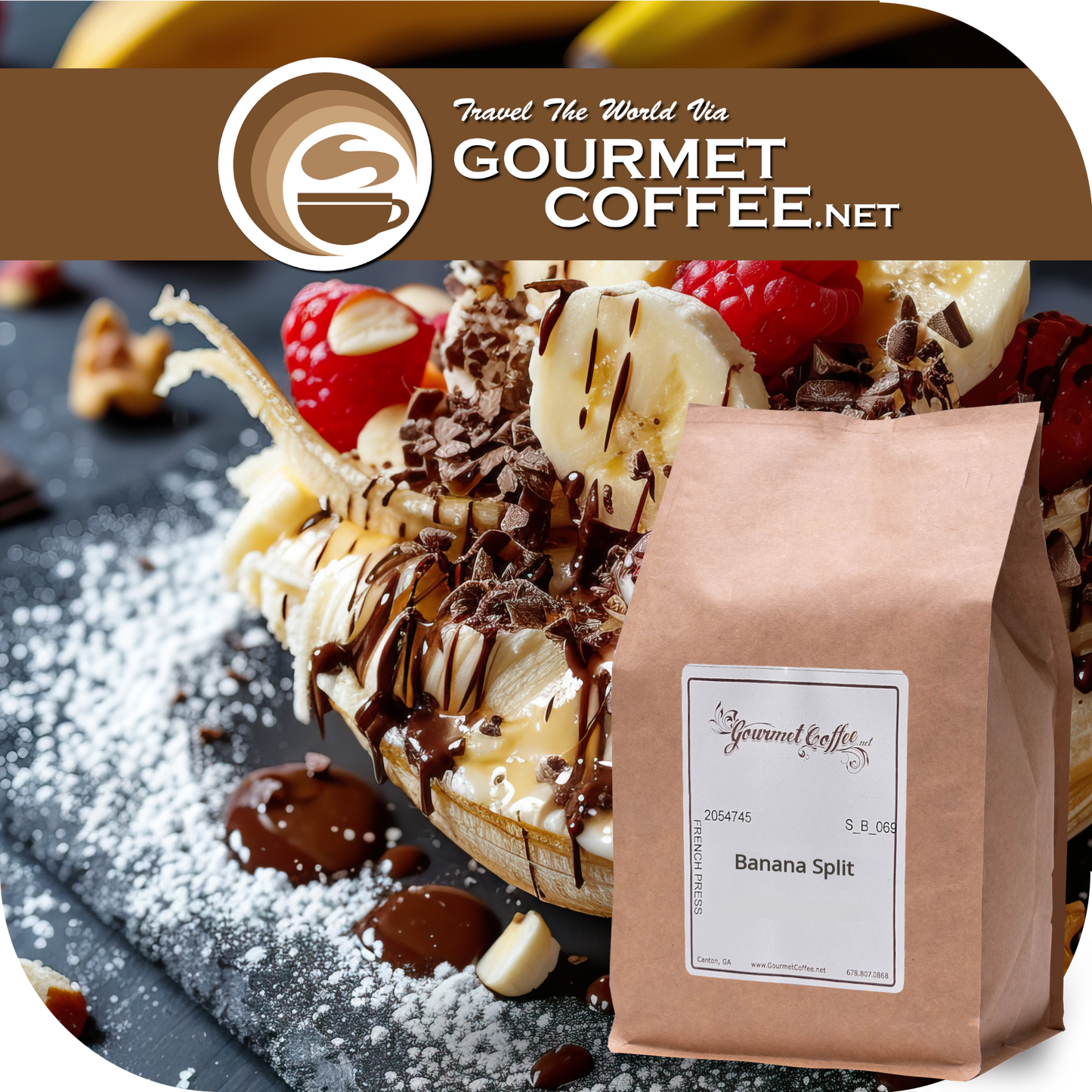 Banana Split Flavored Coffee