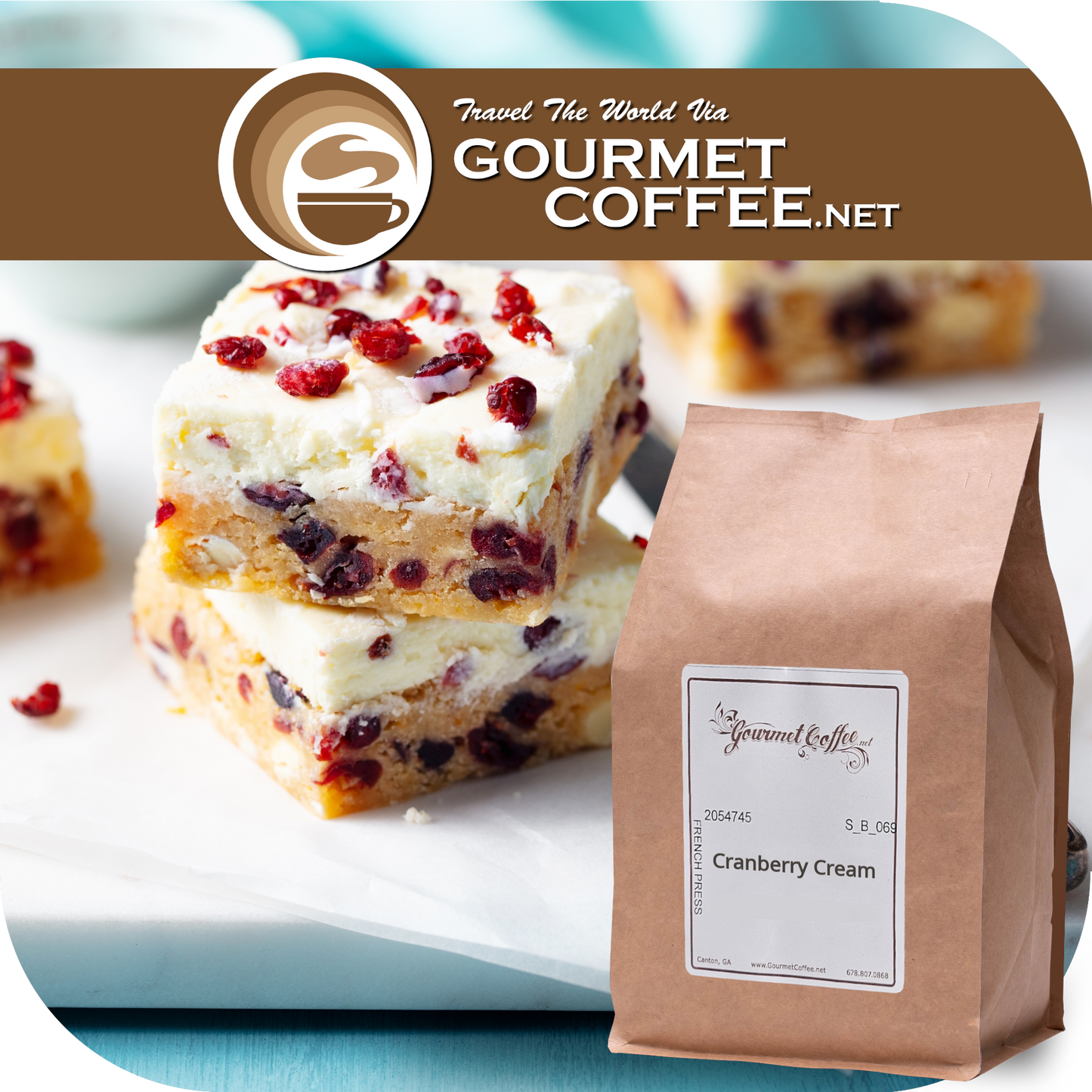 Cranberry Cream Flavored Coffee
