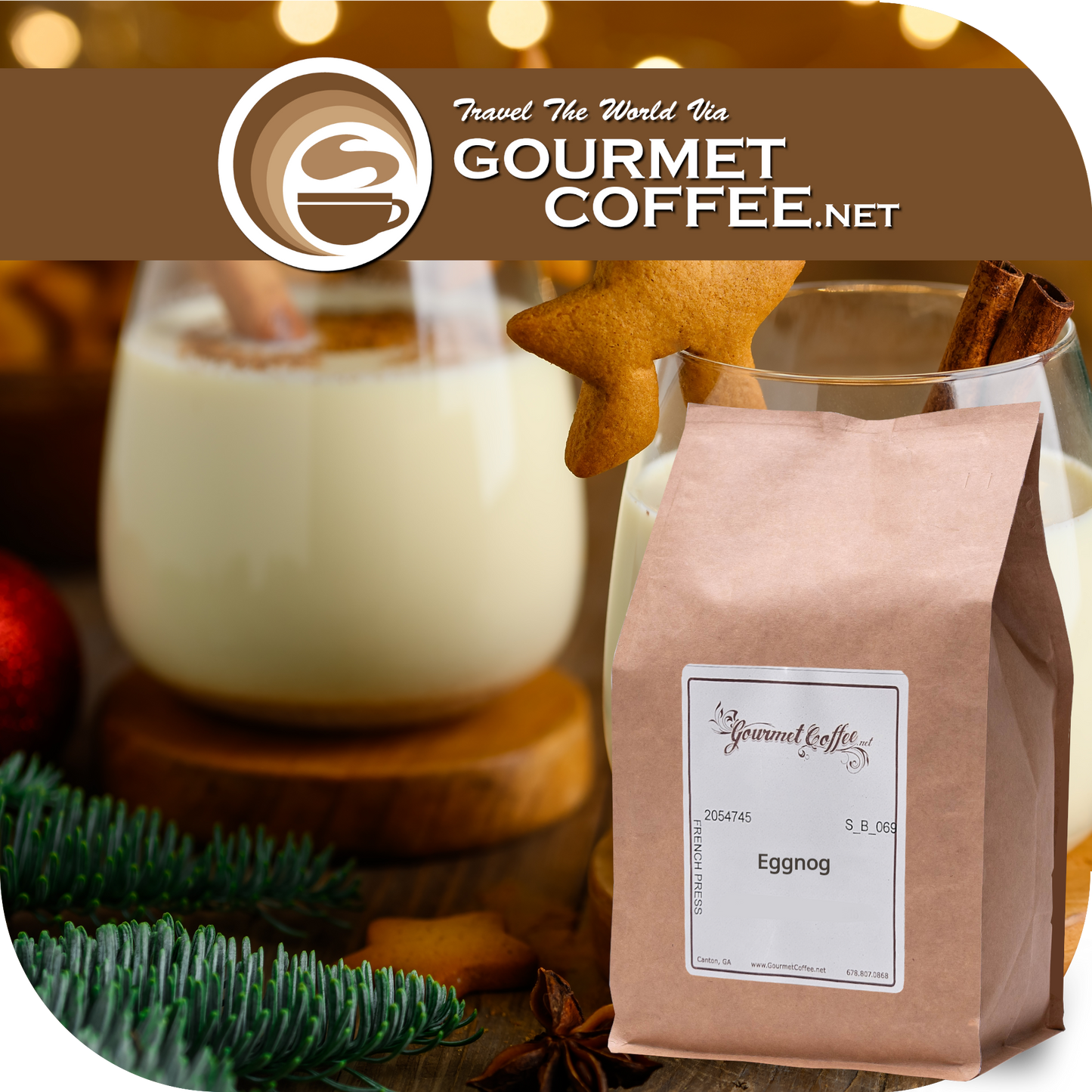 Eggnog Flavored Coffee