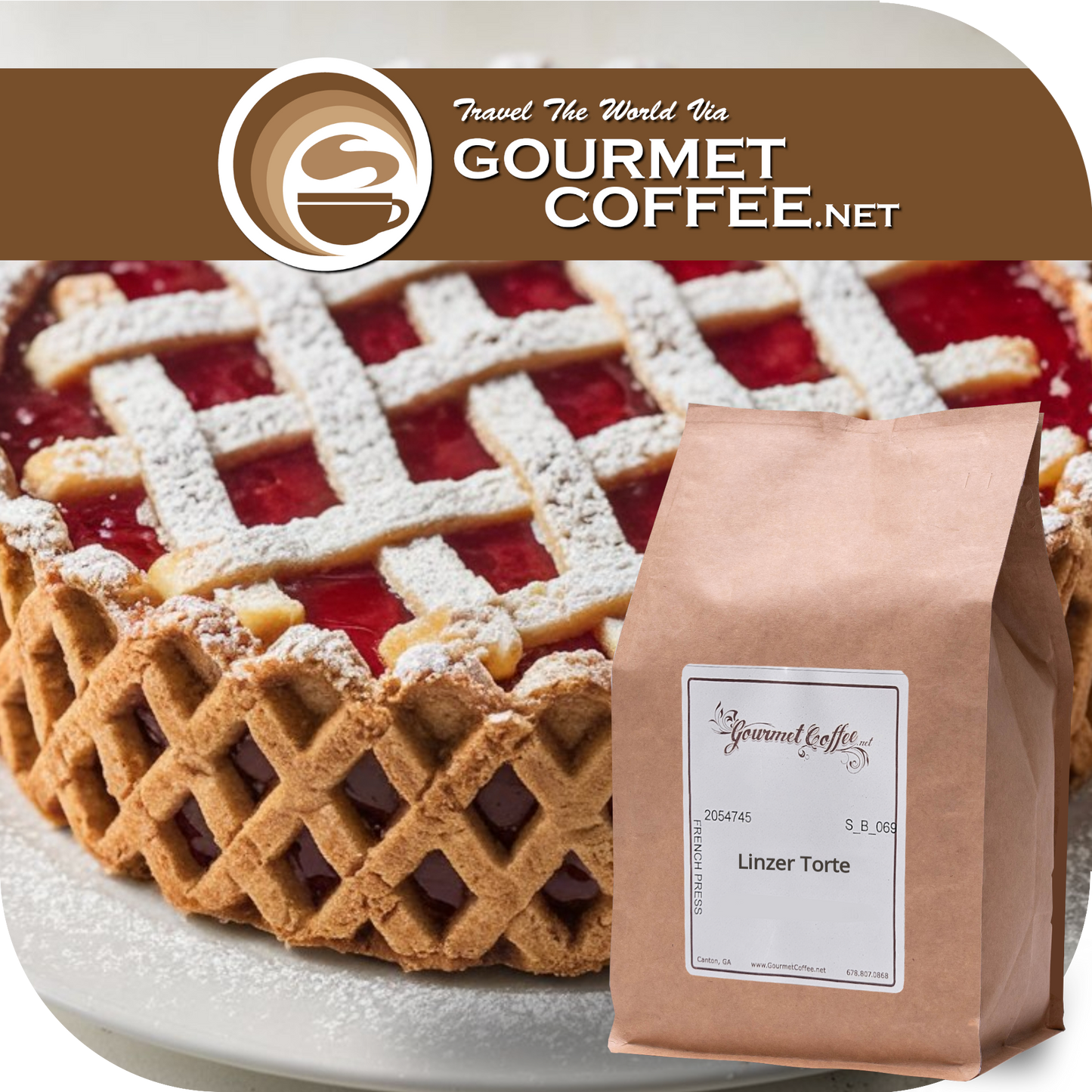 Linzer Torte Flavored Coffee