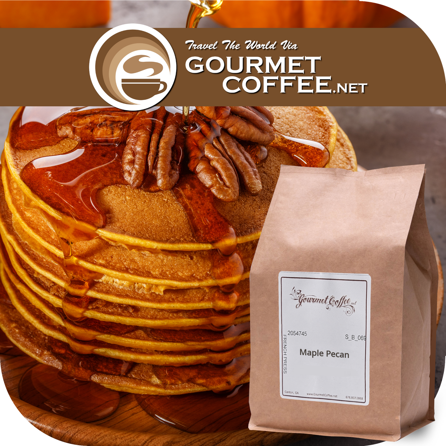 Maple Pecan Flavored Coffee