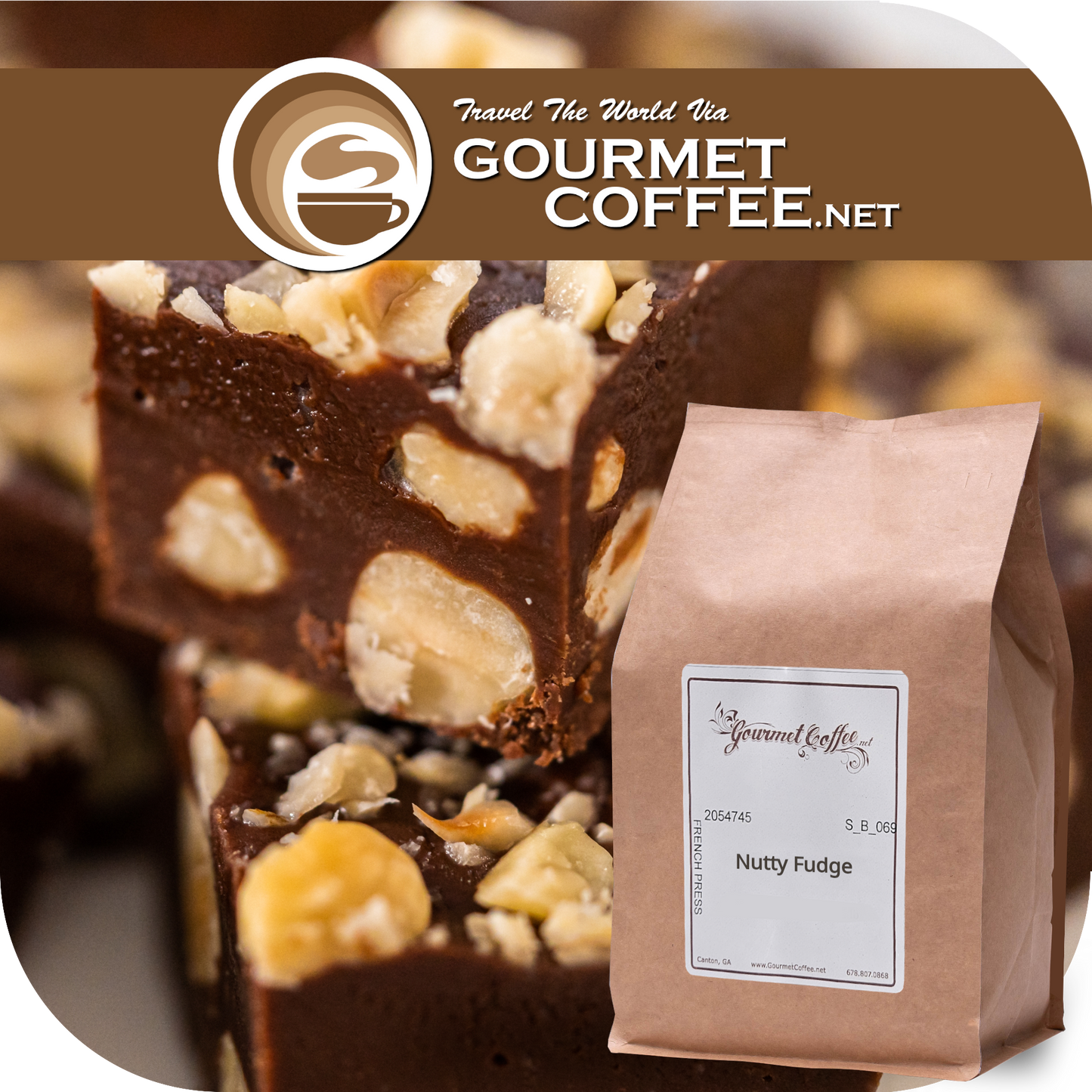 Nutty Fudge Flavored Coffee