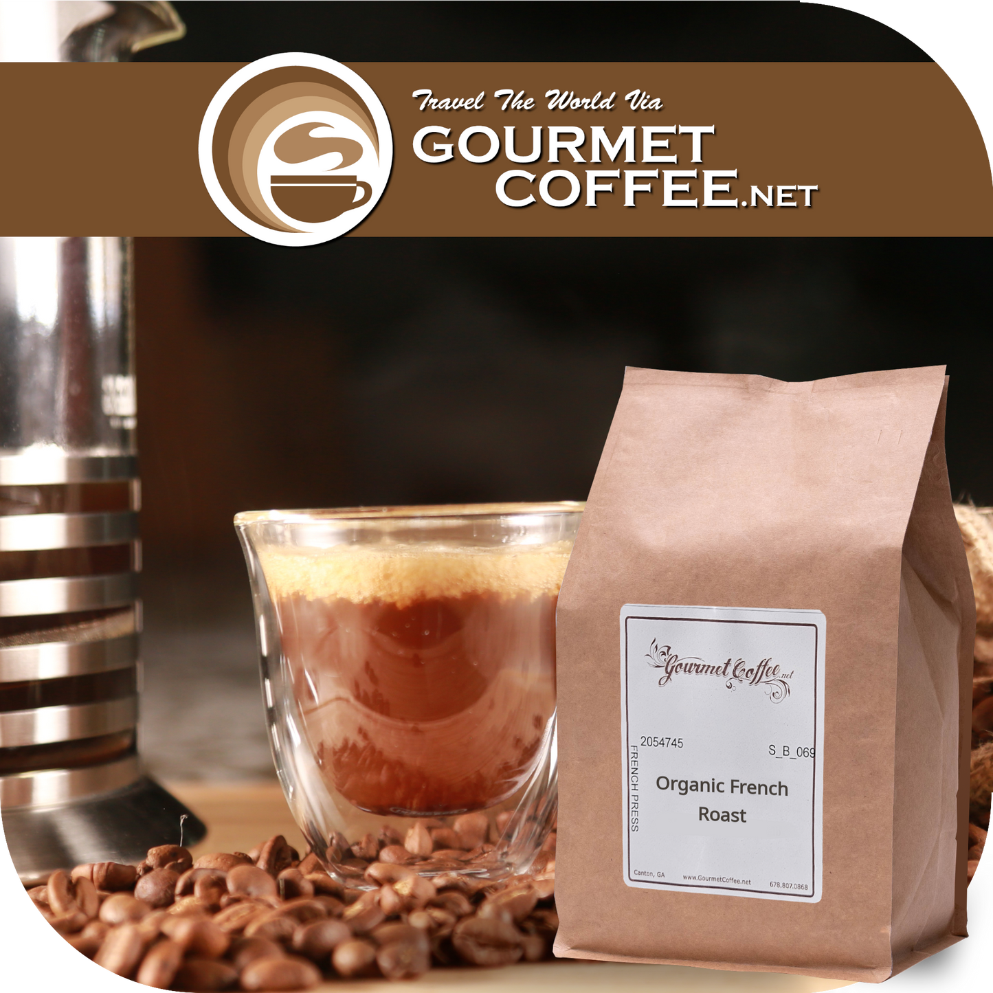 Organic French Roast Coffee