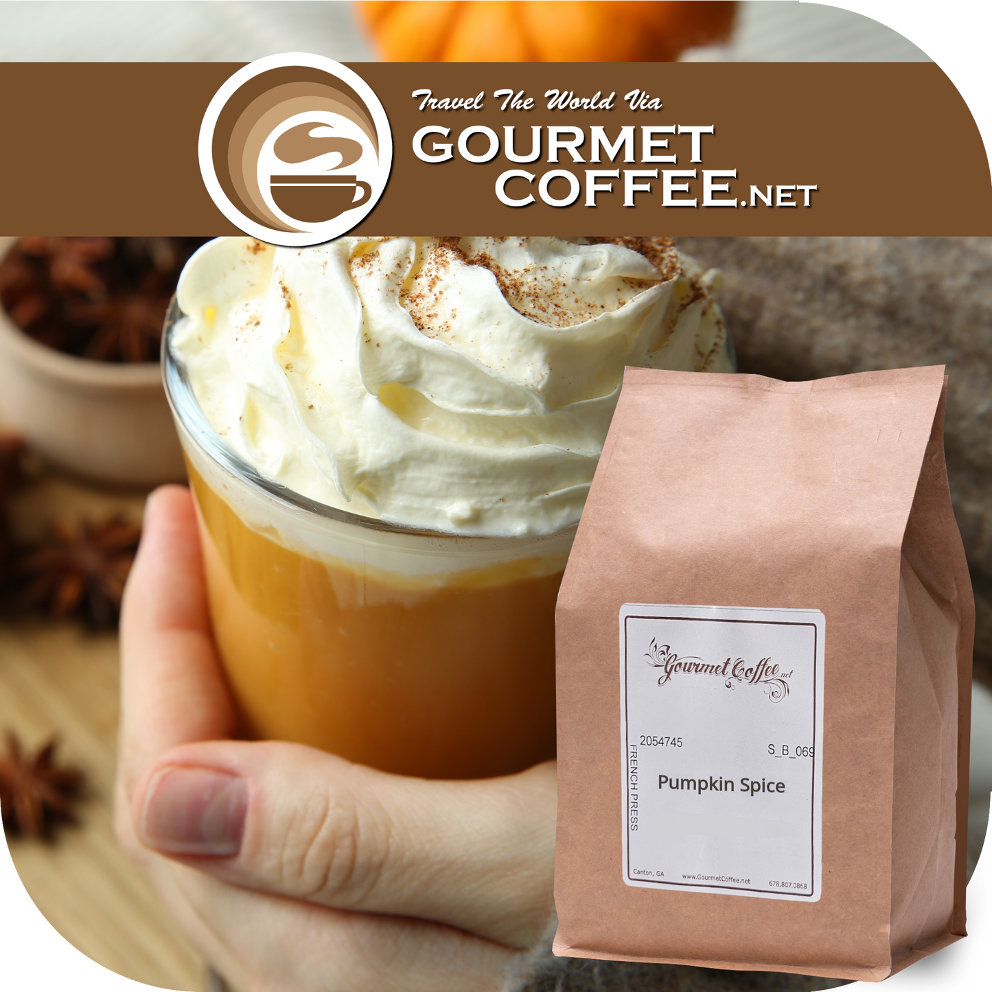 Pumpkin Spice Flavored Coffee