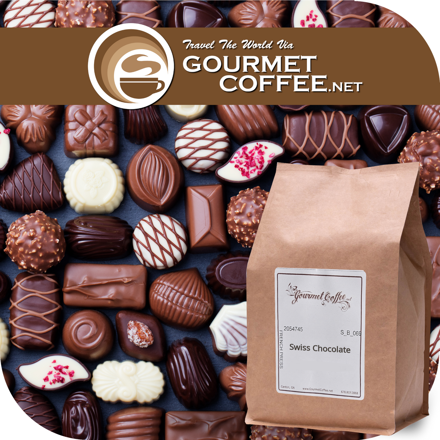 Swiss Chocolate Flavored Coffee