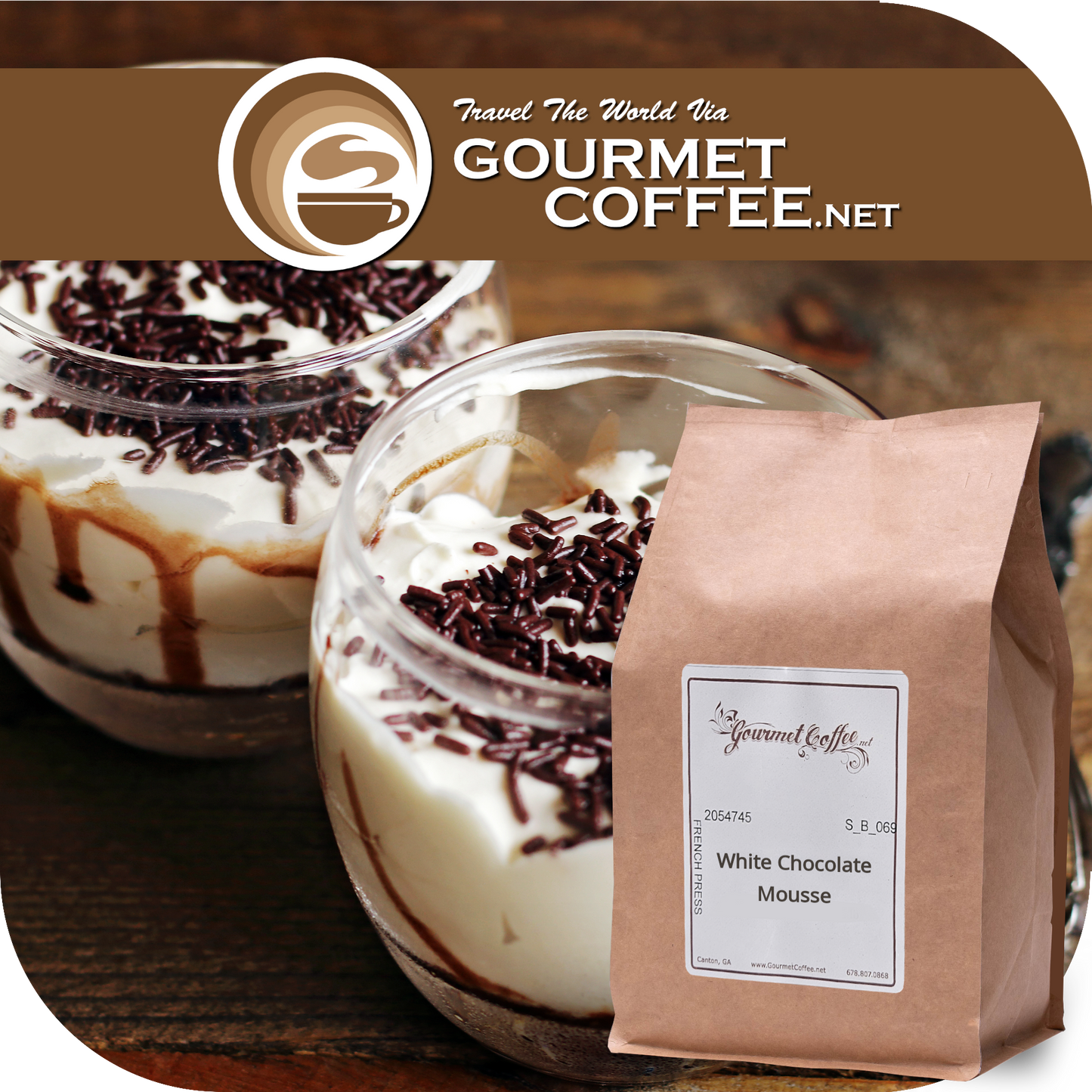 White Chocolate Mousse Flavored Coffee