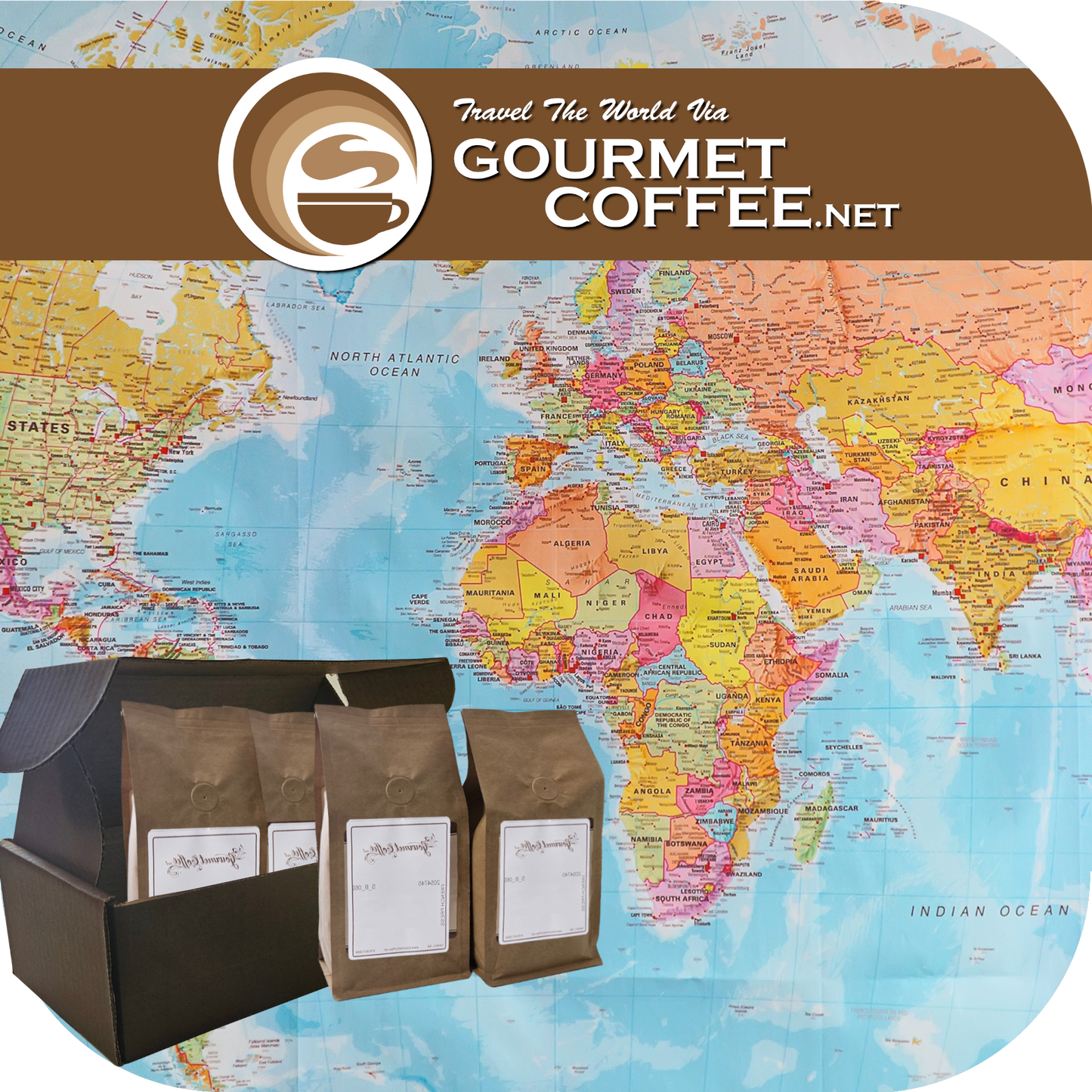 Regional Coffee Sampler