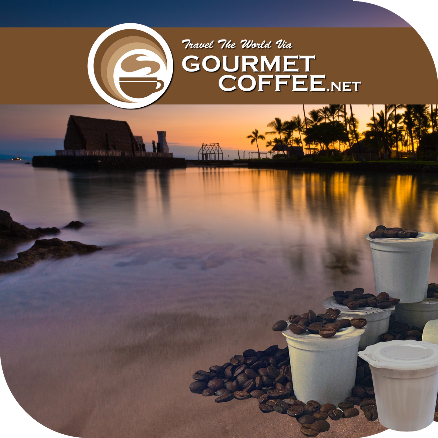 Kona Coffee Blend Pods