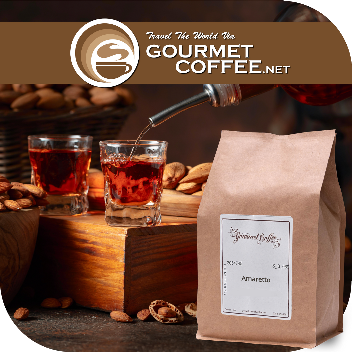 Amaretto Flavored Coffee