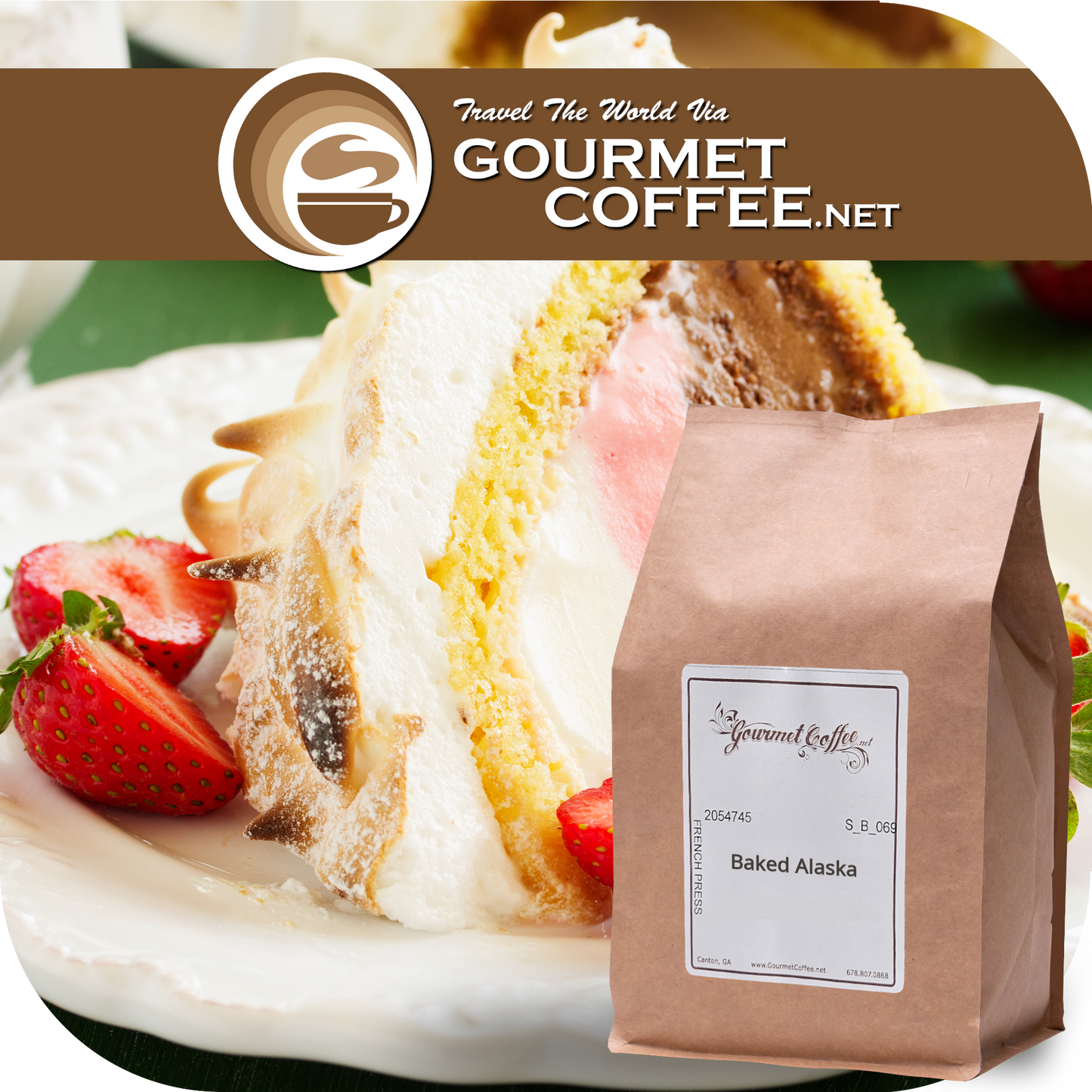 Baked Alaska Flavored Coffee