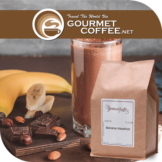 Banana Hazelnut Flavored Coffee