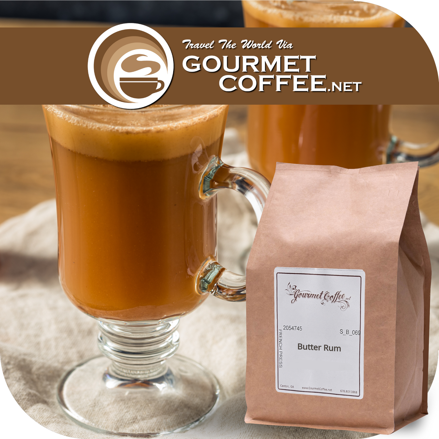 Butter Rum Flavored Coffee