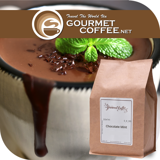 Chocolate Mint Flavored Coffee