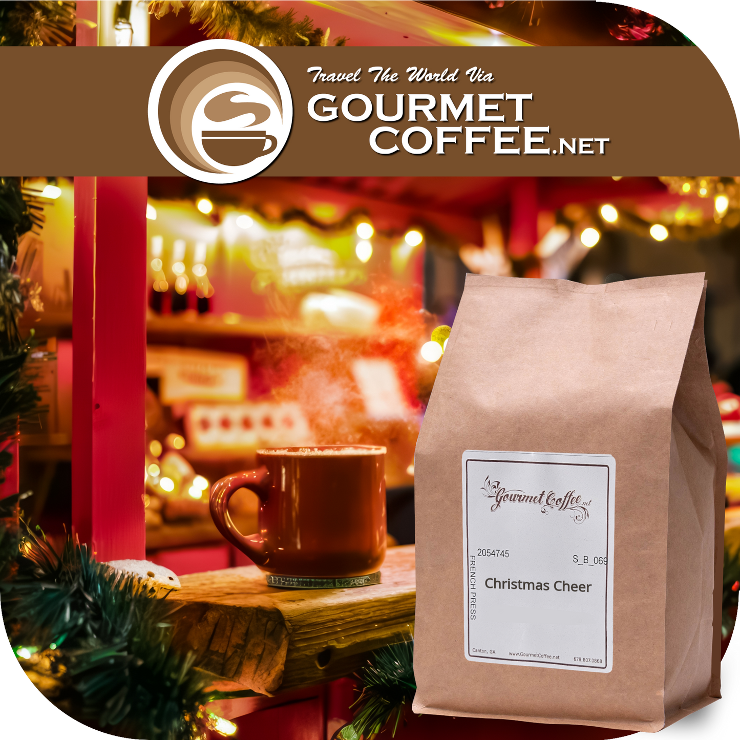 Christmas Cheer Flavored Coffee