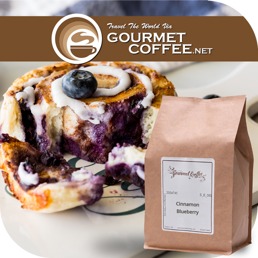 Cinnamon Blueberry Flavored Coffee