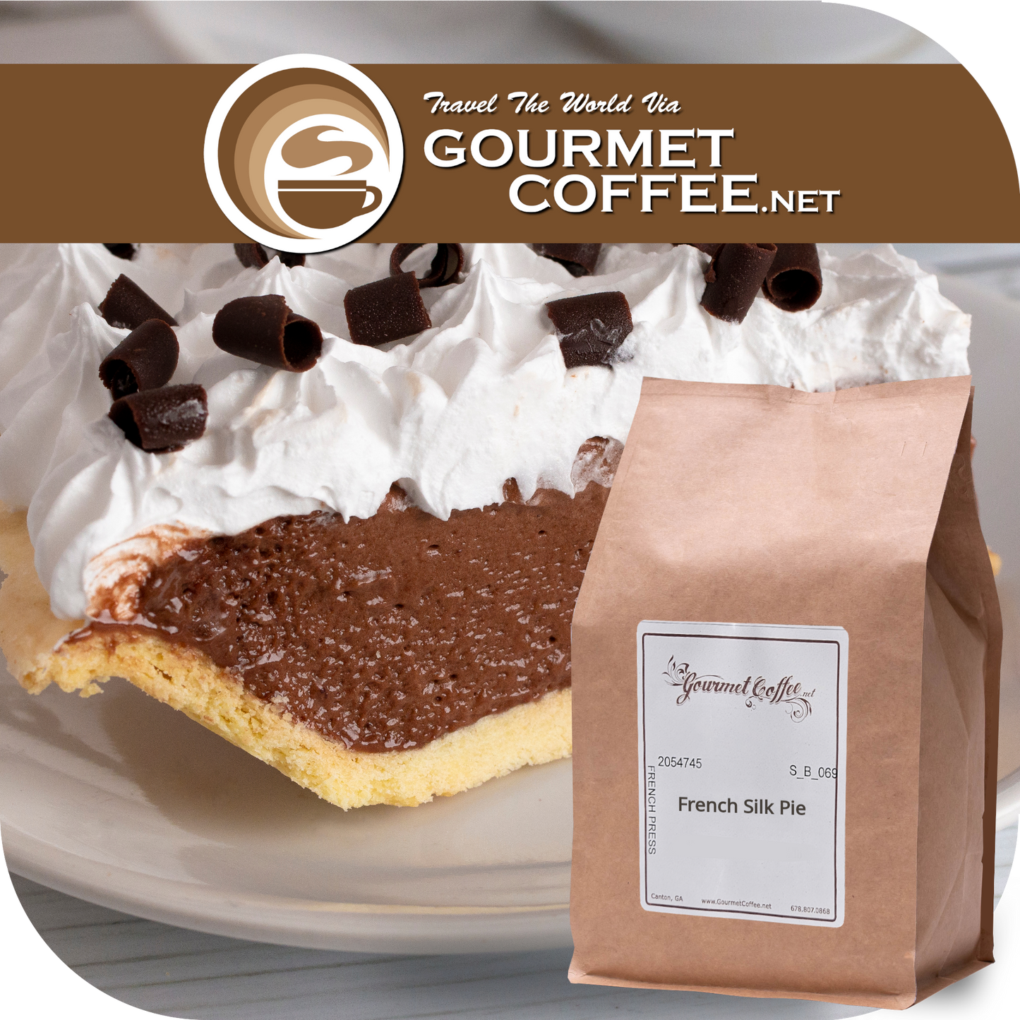 French Silk Pie Flavored Coffee