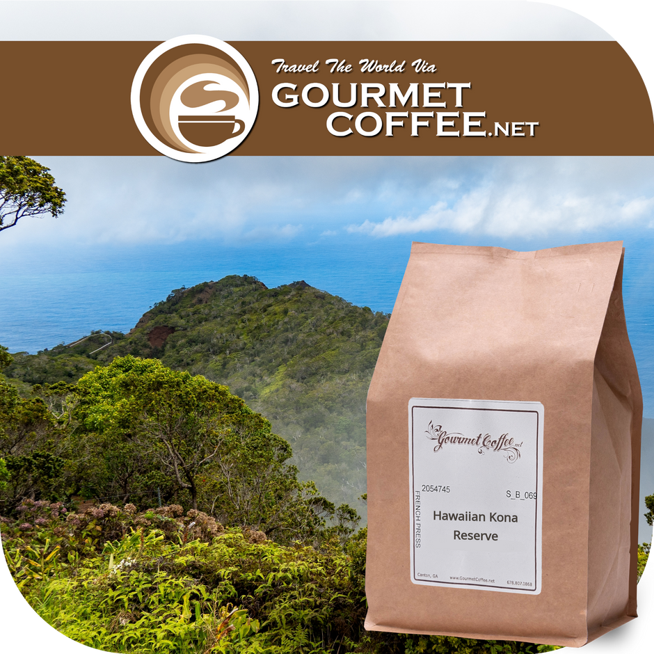 Image showcasing Kona Coffees – Gourmet Coffee