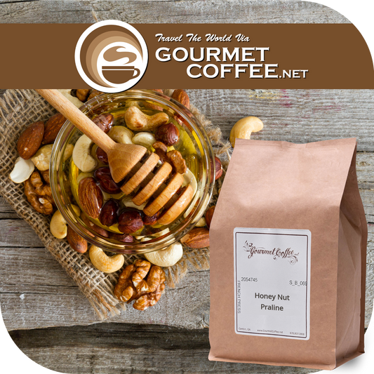 Honey Nut Praline Flavored Coffee