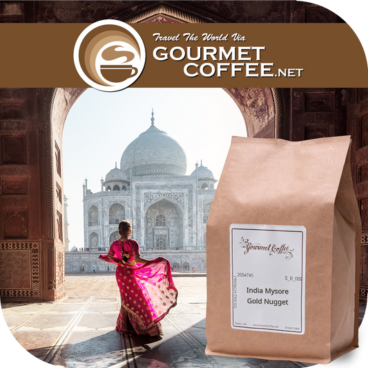India Mysore Gold Nugget Coffee