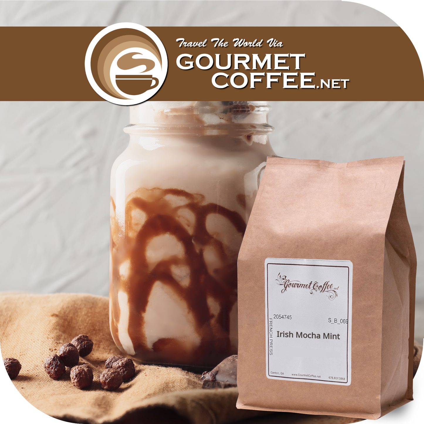 Irish Mocha Mint Flavored Coffee
