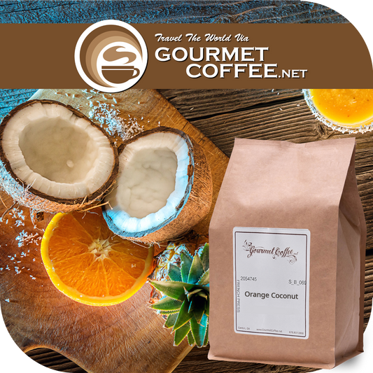 Orange Coconut Flavored Coffee
