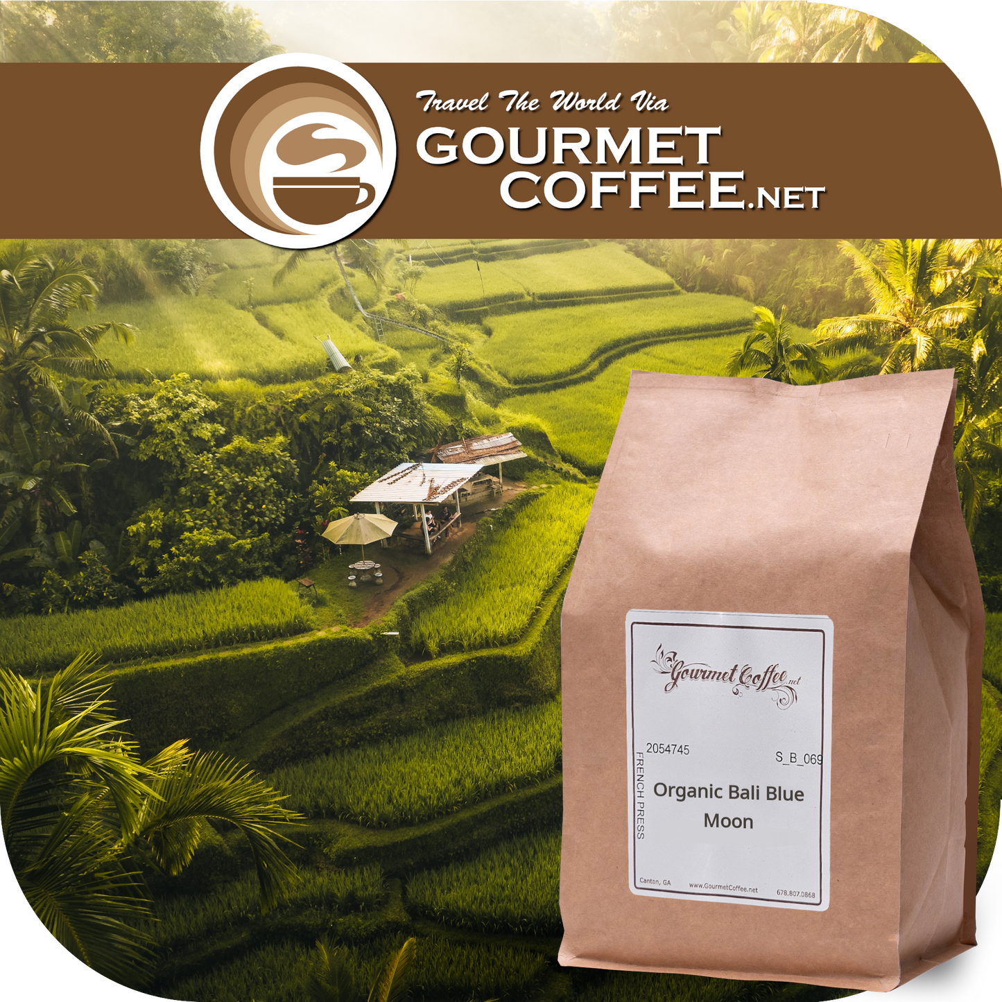Organic Bali Blue Moon Coffee