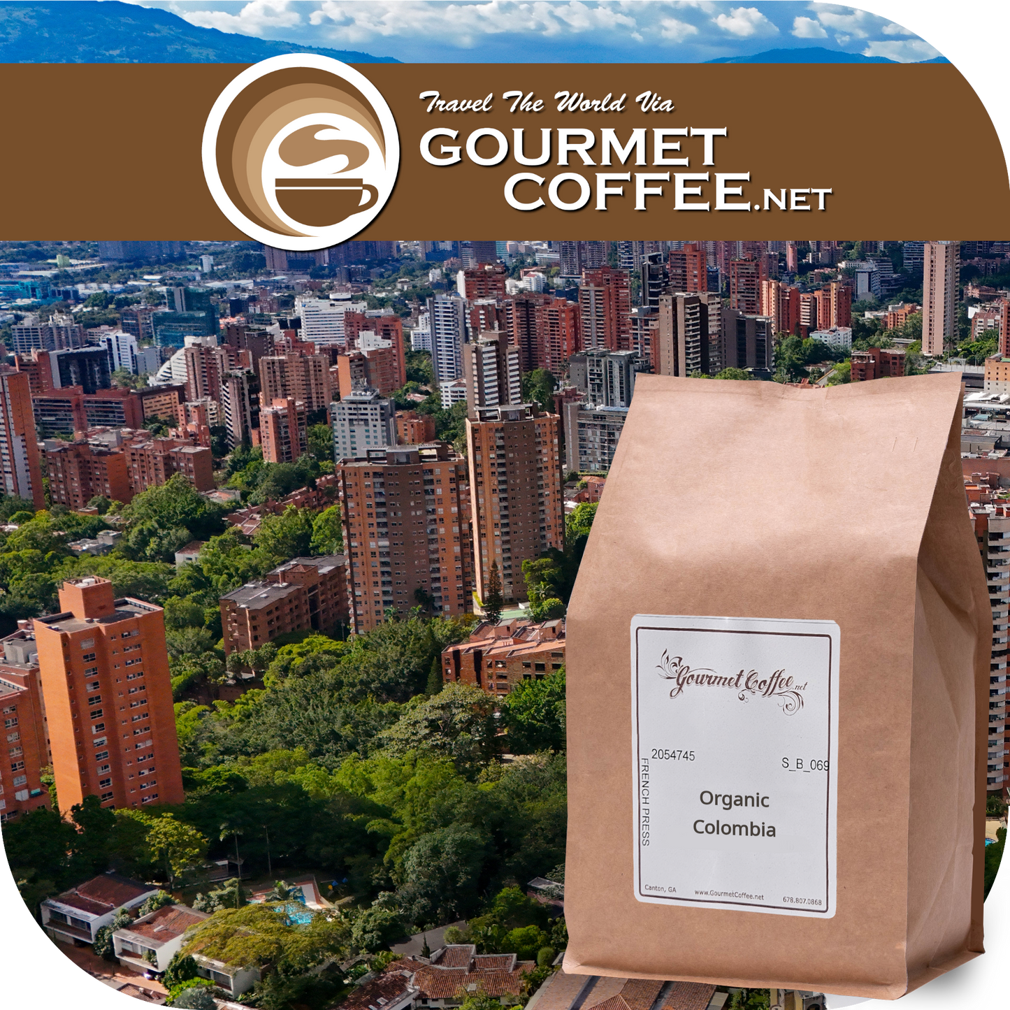 Organic Colombia Coffee
