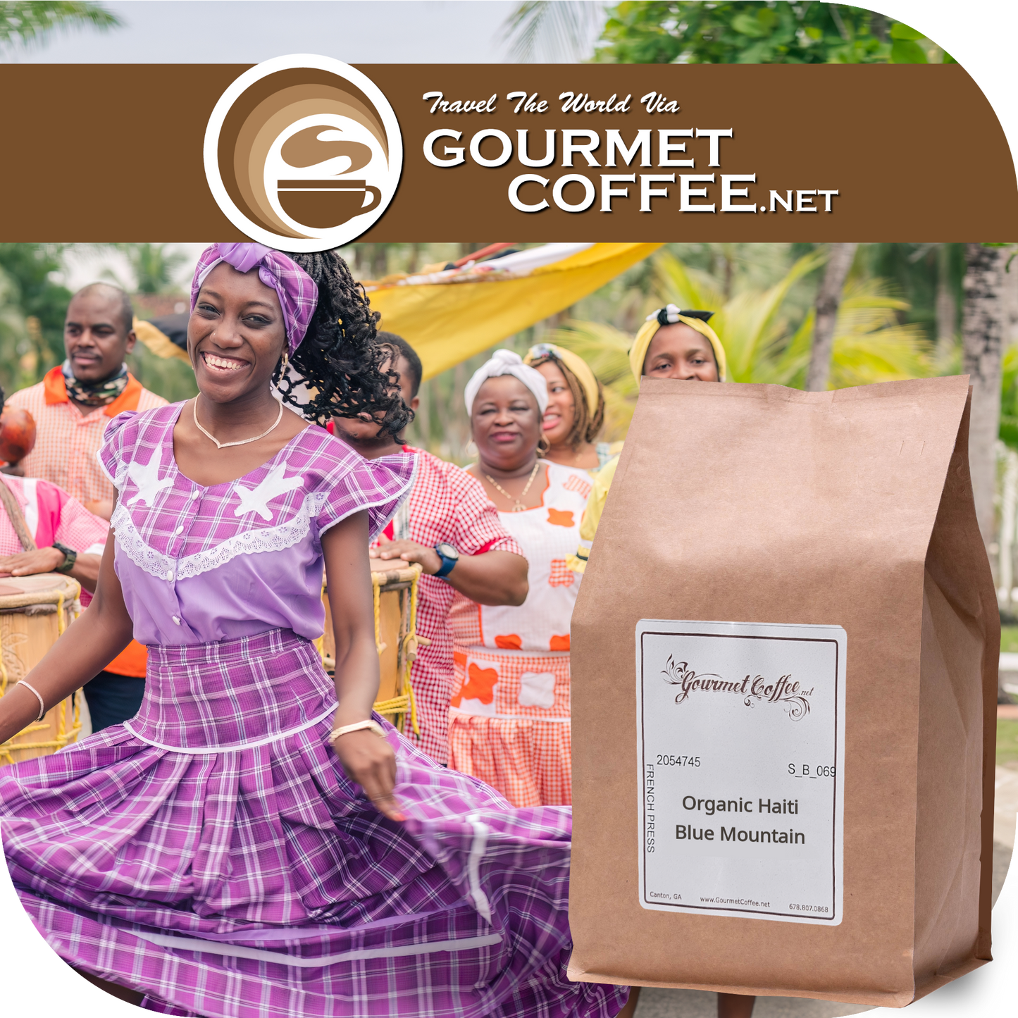 Organic Haiti Blue Mountain Coffee