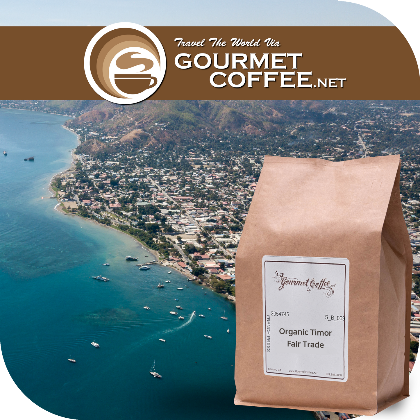 Organic Timor Fair Trade Coffee