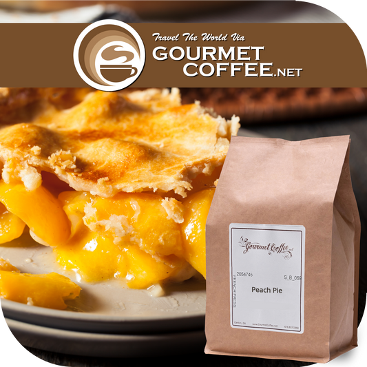 Peach Pie Flavored Coffee