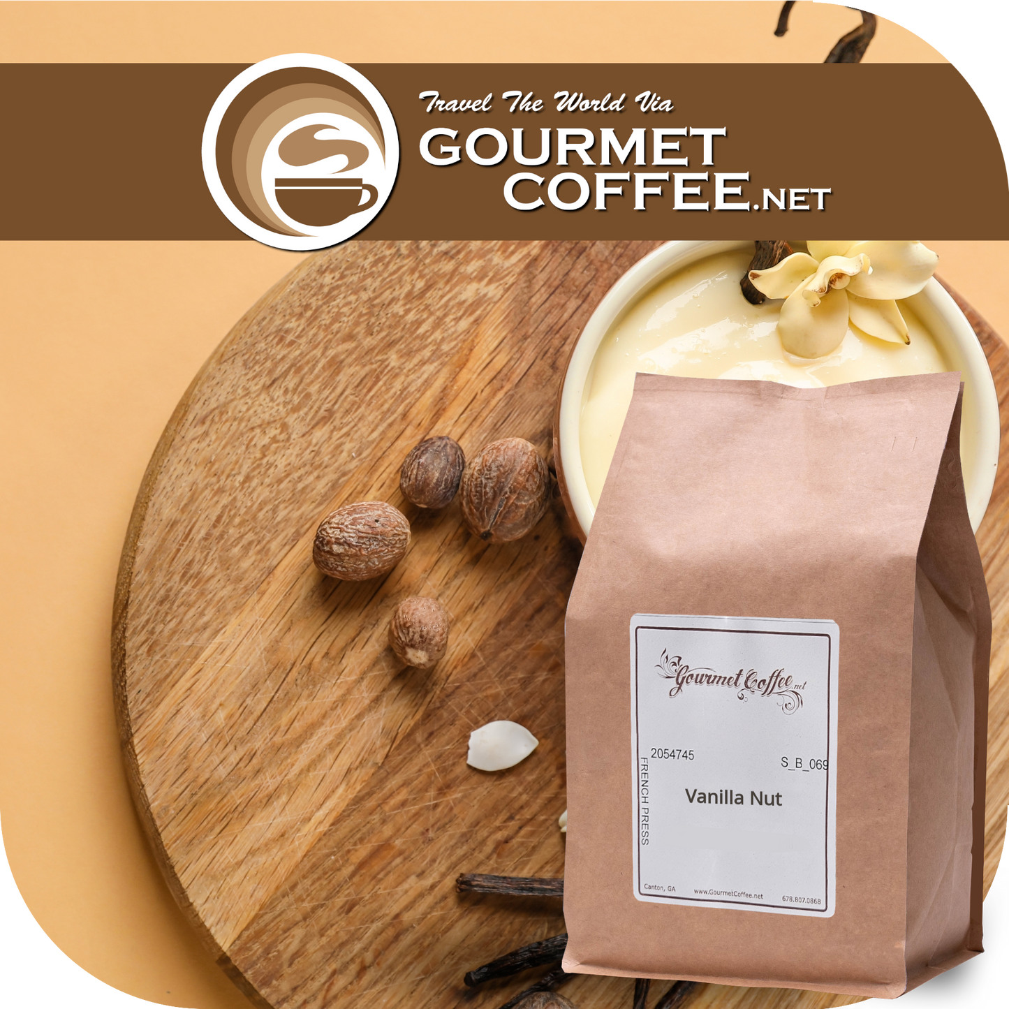 Vanilla Nut Flavored Coffee